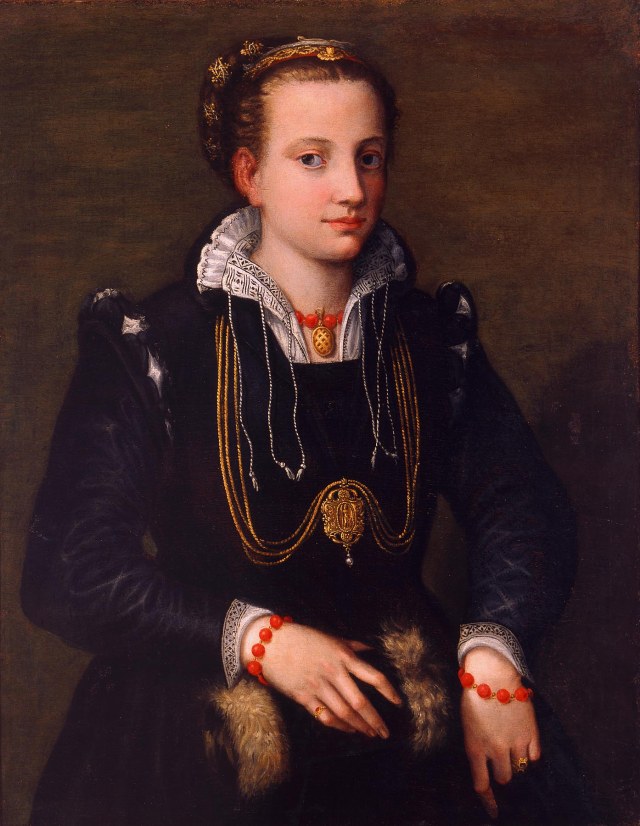 Sofonisba Anguissola (Italian, 1532–1625) The Artist's Sister Minerva Anguissola, ca. 1564 Oil on canvas 33 1/2 x 26 in. (85.09 x 66.04 cm) Layton Art Collection, Gift of the Family of Mrs. Frederick Vogel, Jr. L1952.1 Photo credit P. Richard Eells